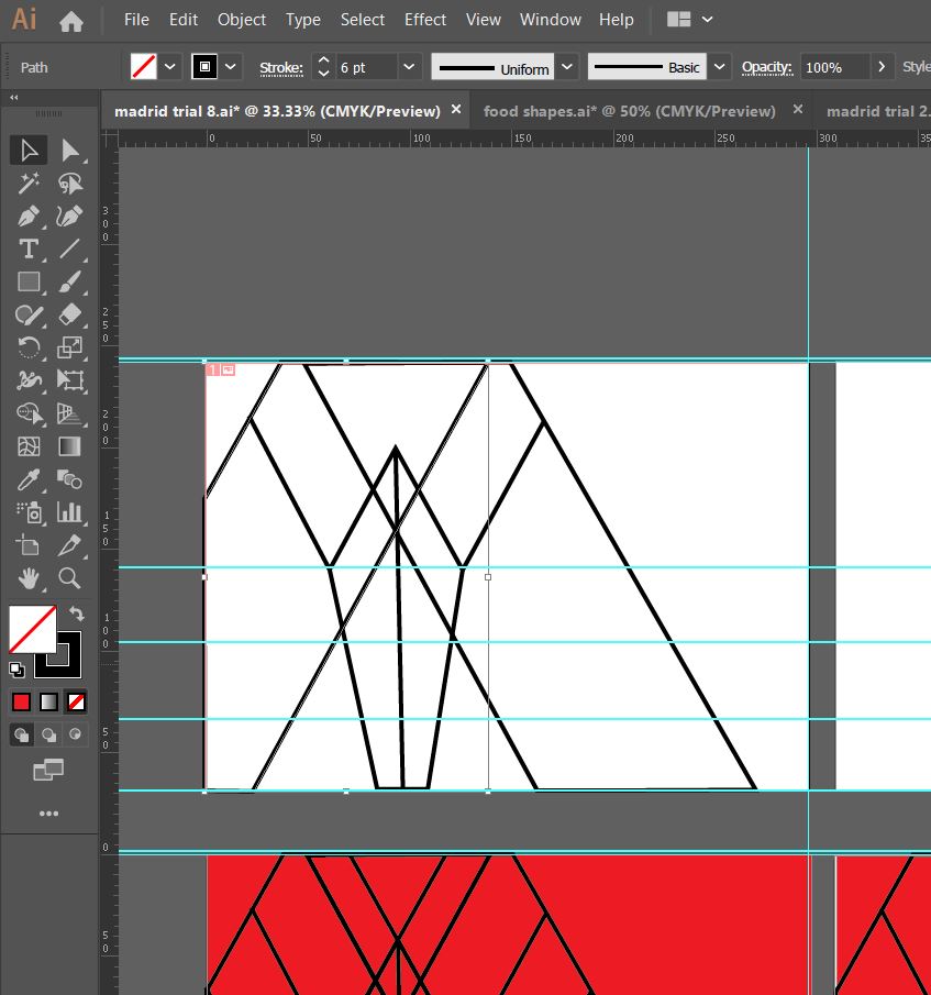 The 3 elements all joined together! 